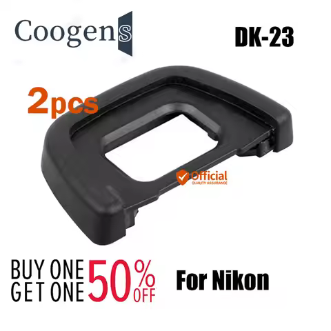 2pcs DK-23 EyeCup Eyepiece for Nikon F80 F65 F55 FM10 D100 D200 D300S D600 D610 D700 D750 D7000 D710
