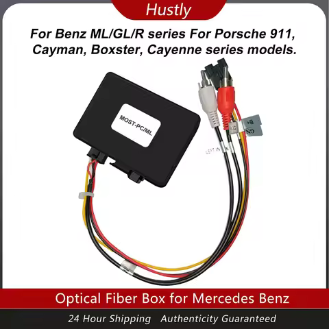 Fiber Optic Decoder Bridge Box For Mercedes Benz ML/GL/R Series and for Porsche 911 Cayman Boxster C