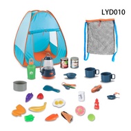 Kids Camping Toy Equipment with a Tent