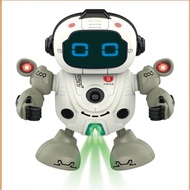 Dancing Children's Robot Toys Influencer Hot-selling Luminous Birthday Gifts Gifts for Boys Technology Gifts vibrating toy robot toys emo