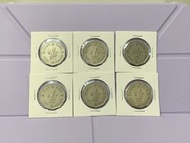 （十角形伍圓76年六枚）香港硬幣英女王伊利沙伯1976年五元Government of Hong Kong Queen Elizabeth ll 1976 $5
