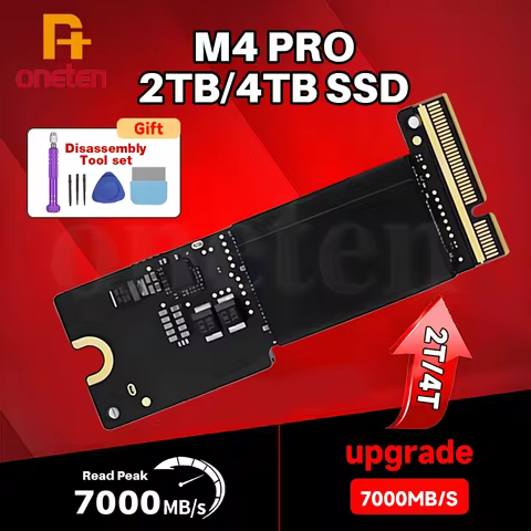 NEW M4 Pro Mac Mini SSD 2TB 4TB Internal Solid State Hard Disk M4 SSD Drive For MAC MINI M4 Pro SSD 