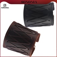 [SONONIA] Soft Leather Arm Armor Cuff Wrist Protector Gauntlet Bracer for Women Men