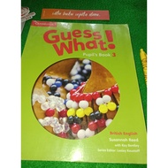 Original Book: Guess What Pupil Book 3 by Cambridge.
