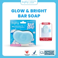 Brighty Glow & Bright Bar Soap Sabun Mandi Pemutih badan sabun pencerah sabun whieting whitening soa