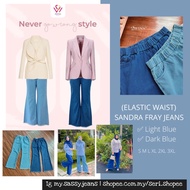 2wins Sandra Bootcut Jeans Elastic Waist - Jeans Pinggang Getah