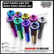 Titanium Swing Arm Bolts Nmax Aerox Xmax Lexi GR5 REBOLT