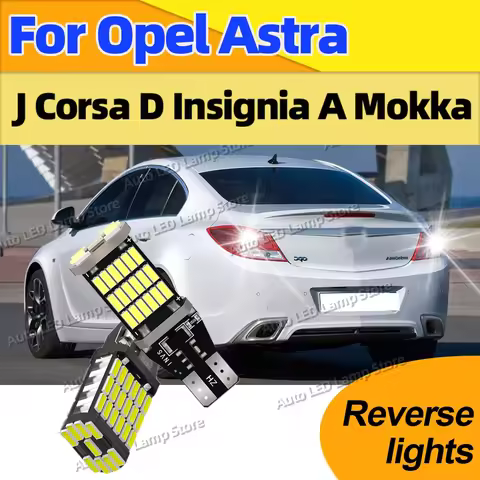 For Opel Astra J Corsa D Insignia A Mokka Plug Play Canbus New Upgrade T15 W16W LED Bulbs Auto Bcaku