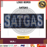 logo bordir PATCH punggung/belakang SATGAS