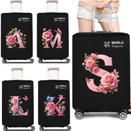 Dustproof Cover luggage cover 26-30 inch Sarung Beg Luggage Travel Printed Luggage Cover Top opening