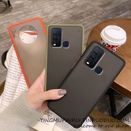 Case Vivo Y50 Y30 เคสกันกระแทก ปุ่มสีผิวด้าน เคสโทรศัพท์ วีโว่ ขอบนิ่มหลังแข็ง เคส vivo Y50