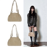 Ason Stray Bag Suede Beige Stray Bag New Color Korean Fashion Casual Handbag Shoulder Bag