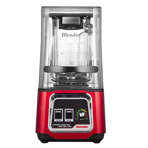 2023 Powerful Smoothie Blender Powerful Heavy Duty Smoothie Milkshake Commercial Blender with Soundp