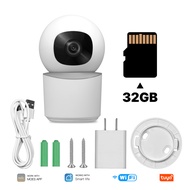 MOES Tuya WiFi Indoor Pan/Tilt Smart Security Camera 3MP HD Infrared Night Vision Motion Tracking So