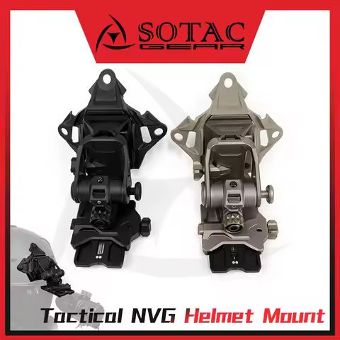 SOTAC NVG Helmet Mount Low Profile Dovetail Interface For PVS31 PVS18 PVS15 PVS14 Night Vision Mount