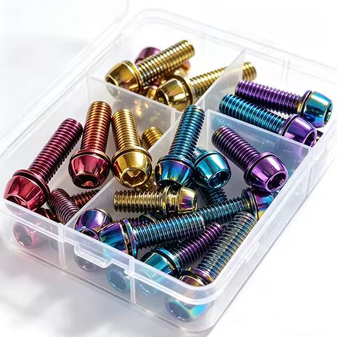 Stem Bolts Screws M5 M6 M5X20mm M6X20mm MTB Stem Screws Bicycle Handlebar Bolts MTB Road Bike Stem R