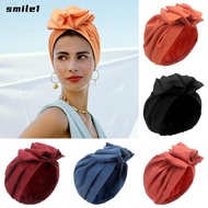 SMILE Bonnet Turban Headscarf Headwrap Beanie Cap Headwear Cancer Chemo Cap