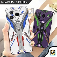 Case poco F7 Pro 5G & poco Latest Ultra 5GF7 2025 Mecha Motif | SoftCase hp poco F7 Pro 5G & poco Ul