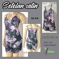 baju tidur satin YIMO atas bawah 35000