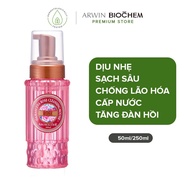 Arwin premium facial cleansing foam with Damask rose extract 250ml