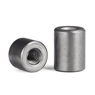 Extended Nut Iron Color Welding Nut Cylindrical Thickening And Heightening Screw Joint Connecting Nu