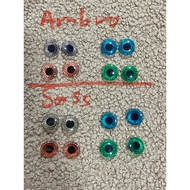 blythe original eyechip special eye color ambrosial & leopard sass