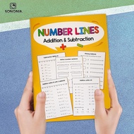 [SONONIA] Math Workbook Addition Subtraction Teaching Aids Homeschool Curriculum Math