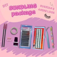 PALASHES RUSSIAN DD-CURL+ANIMELOOK Eyelash Extension Bundling Package