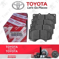 Original Toyota Front Brake Pad 04465-0K360 / 04465-35290 / 04465-0K333 for Hilux Revo GUN125 GUN126