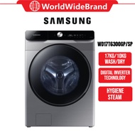 SAMSUNG WD17T6300GP/SP 17KG/10KG FRONT LOAD WASHER DRYER WITH AI ECOBUBBLE™