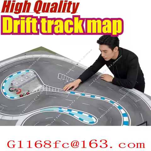 Drift Track Map Professional Simulation NEZ 1/64 1/76 Track