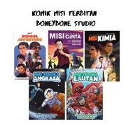 KOMIK: Misi School Adventure l Misi Mencari Cinta l  Misi Kimia l Misi Teroka Angkasa l Misi Teroka 