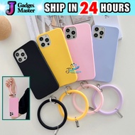 Oppo A77 A76 A96 A98 bangle tpu circle holder silicon soft case