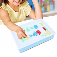 xunb-ph SIXRUN 268 Pcs Transparent Educational Light Table Toys with ABC Letters and Numbers for Kid