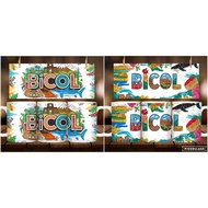 * 1 PC MUG WITH BOX * BICOL COLORFUL MUG DESIGN 11oz with BOX SOUVENIR MUG