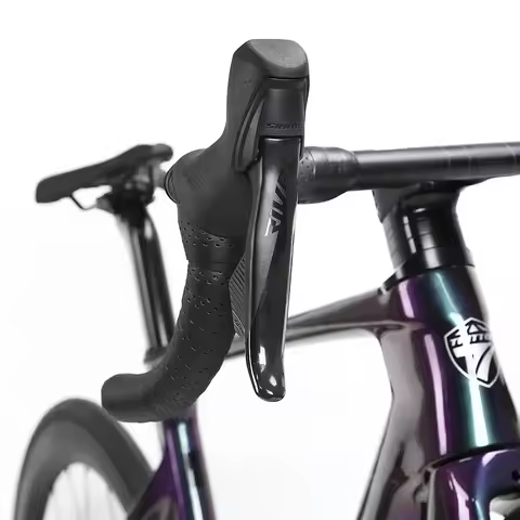 TWITTER R10 RIV eTap AXS-2*12S Carbon Fiber Race Bike Fully concealed internal cable routing oil dis