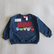 Foreign Trade European American Single D Boys Single-Sided Fleece Sweatshirt 4-10 Years Old