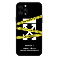 BVC Of.f Wh.i.t.e square edge iphone case 6 6plus/6s/6splus/7/7plus/8/8plus/x/xr/xs/11/12/pro/promax