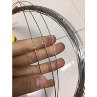 Stainless steel wire 0.5 mm, 1 mm, 2 mm shiny and easy to bend...- price 1 meter