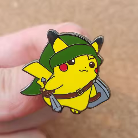 Pokemon Pikachu Anime Brooch For Backpacks Enamel Pin Metal Brooch Pin For Women Badges Pin Brooches