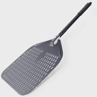 12 นิ้ว Perforated Pizza Peel อลูมิเนียมพิซซ่า Paddle Nonstick พิซซ่า Turning Peel Anti-Scald Handle