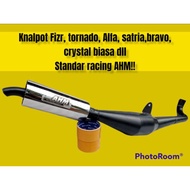 Exhaust Buttonscarves, ALFA, TORNADO, BRAVO, SATRIA,SIGMA, CRYSTAL Ordinary RACING Standard MODEL AHM