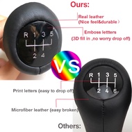 Real leather 5 6 Speed Gear Stick Shift Knob For BMW 1 3 5 6 7 Series E30 E32 E34 E36 E38 E39 E46 E8