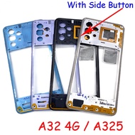 For Samsung Galaxy A32 4G 5G Middle Frame Housing Case With Power Volume Buttons Phone Case Part