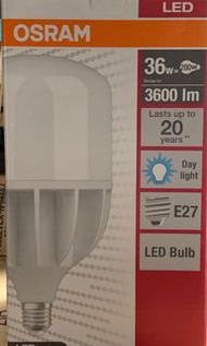 Osram 36w LED E27 6500K Daylight 3600lm 220-240V 燈膽 燈泡