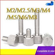 Flat Head Thumb Screw/Stainless Steel 304 Flat Head Thumb skru bolt M2/M2.5/M3/M4/M5/M6/M8 (BY-YL-MY