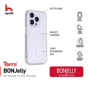 TORRII BONJELLY (MagSafe Compatible) for iPhone 15 Pro (6.1") / iPhone 15 Pro Max (6.7") - Clear