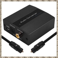 Optical to Converter Audio Converter Digital to Analog Audio Coaxial to Adapter 3.5mm AUX with Optic