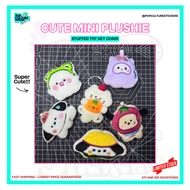 Cute Mini Plushie Stuffed Toy Key Chain BT-21 - For backpacks, tote bags, airpod cases etc.