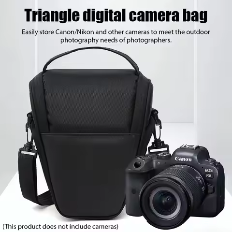 SLR Digital Camera Bag Nylon Shoulder Bag Photographic Equipment Bag Waterproof Camera Bag Micro Sin